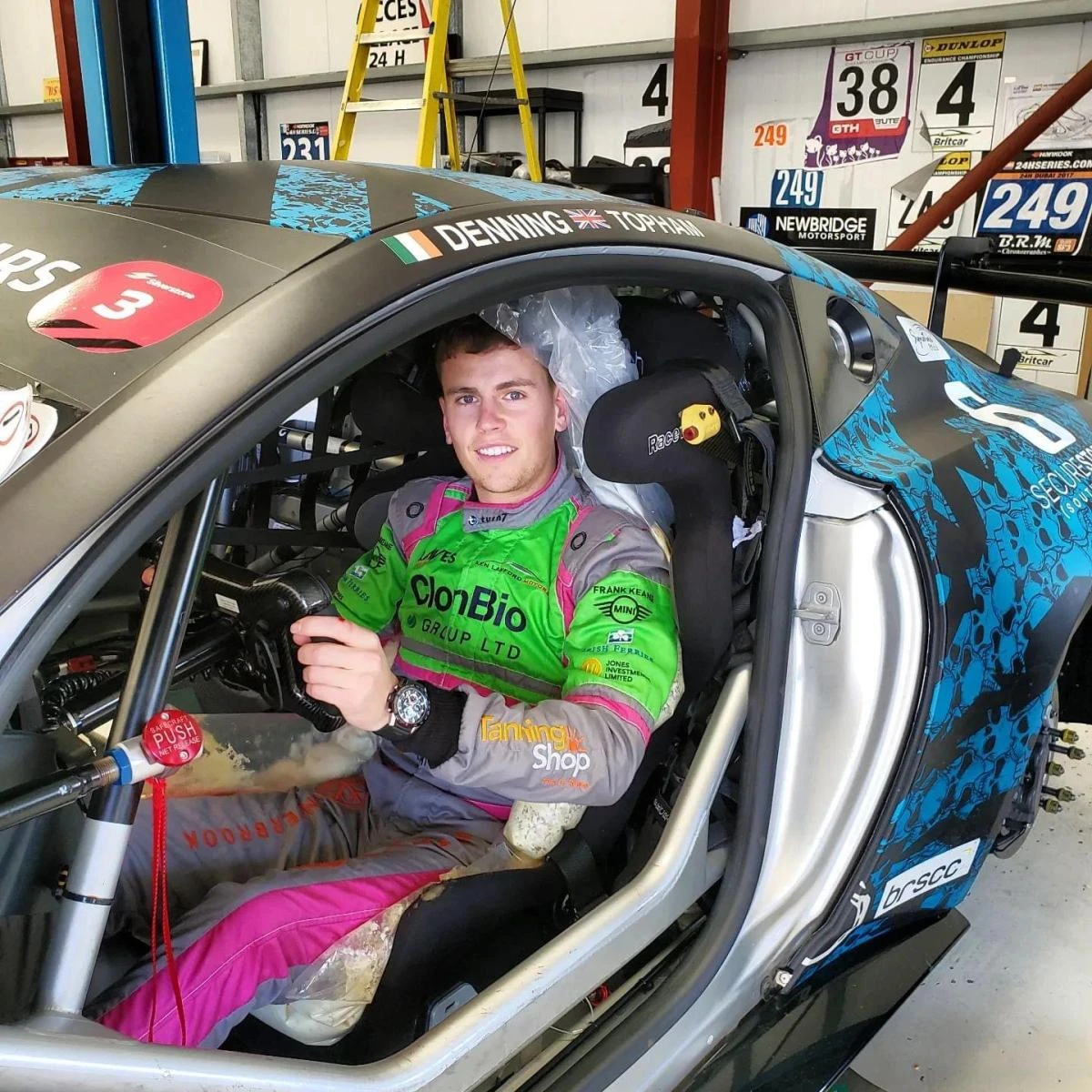 Dunshaughlin Motor Company Sponsor Alex Denning for European GT4 Championship